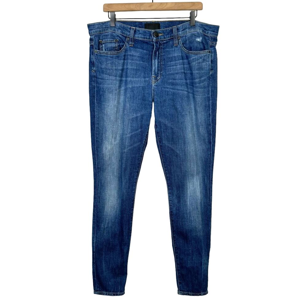Vince | Relaxed Skinny Soft Blue Denim Mid Rise Jeans